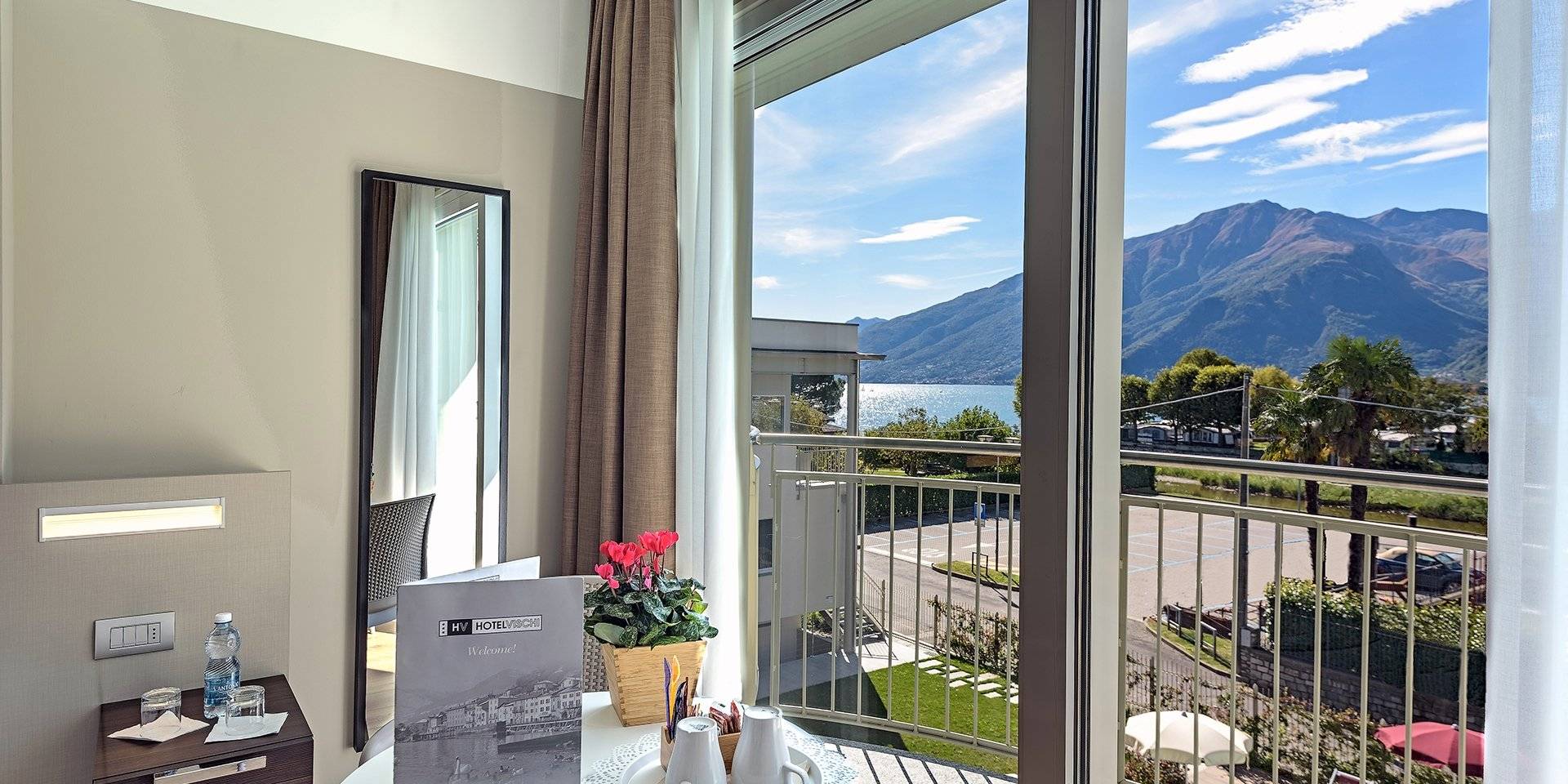 Camere dell'Hotel Vischi sul Lago di Como